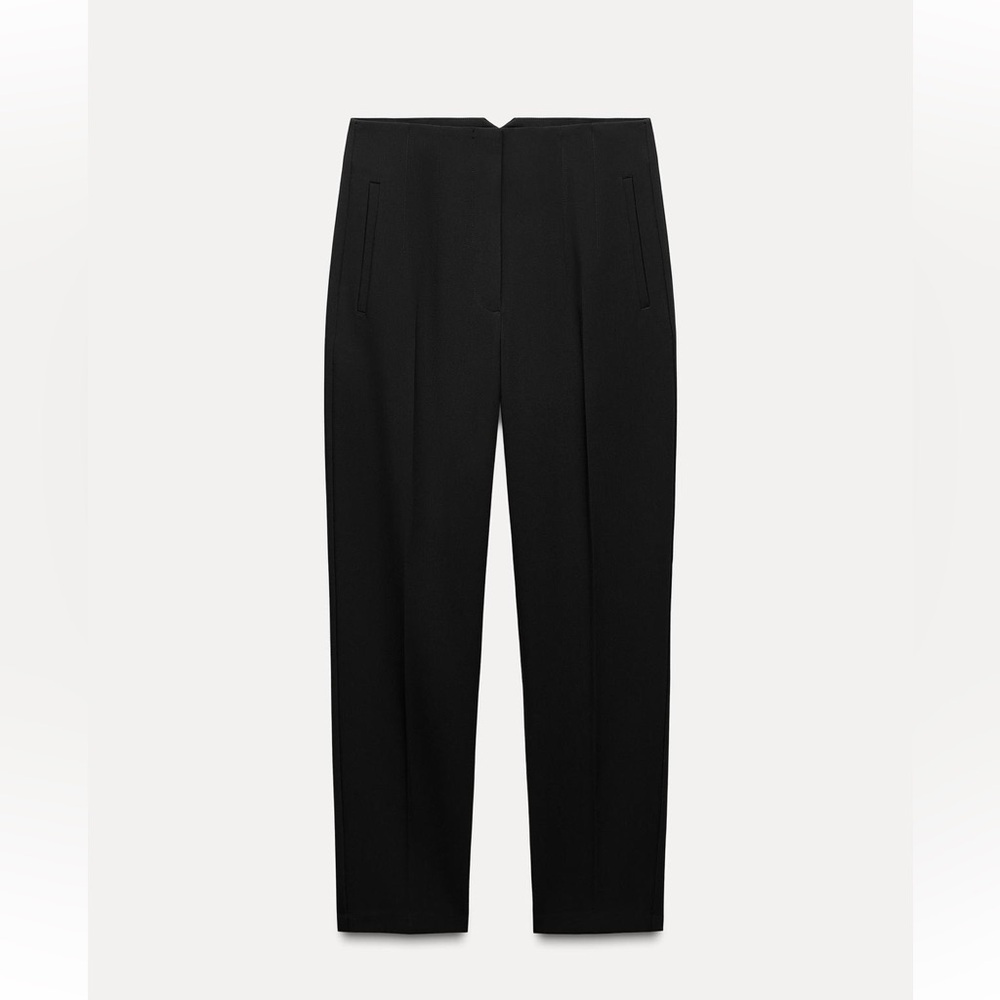 NWT Zara Black High Waist Pants in size Small